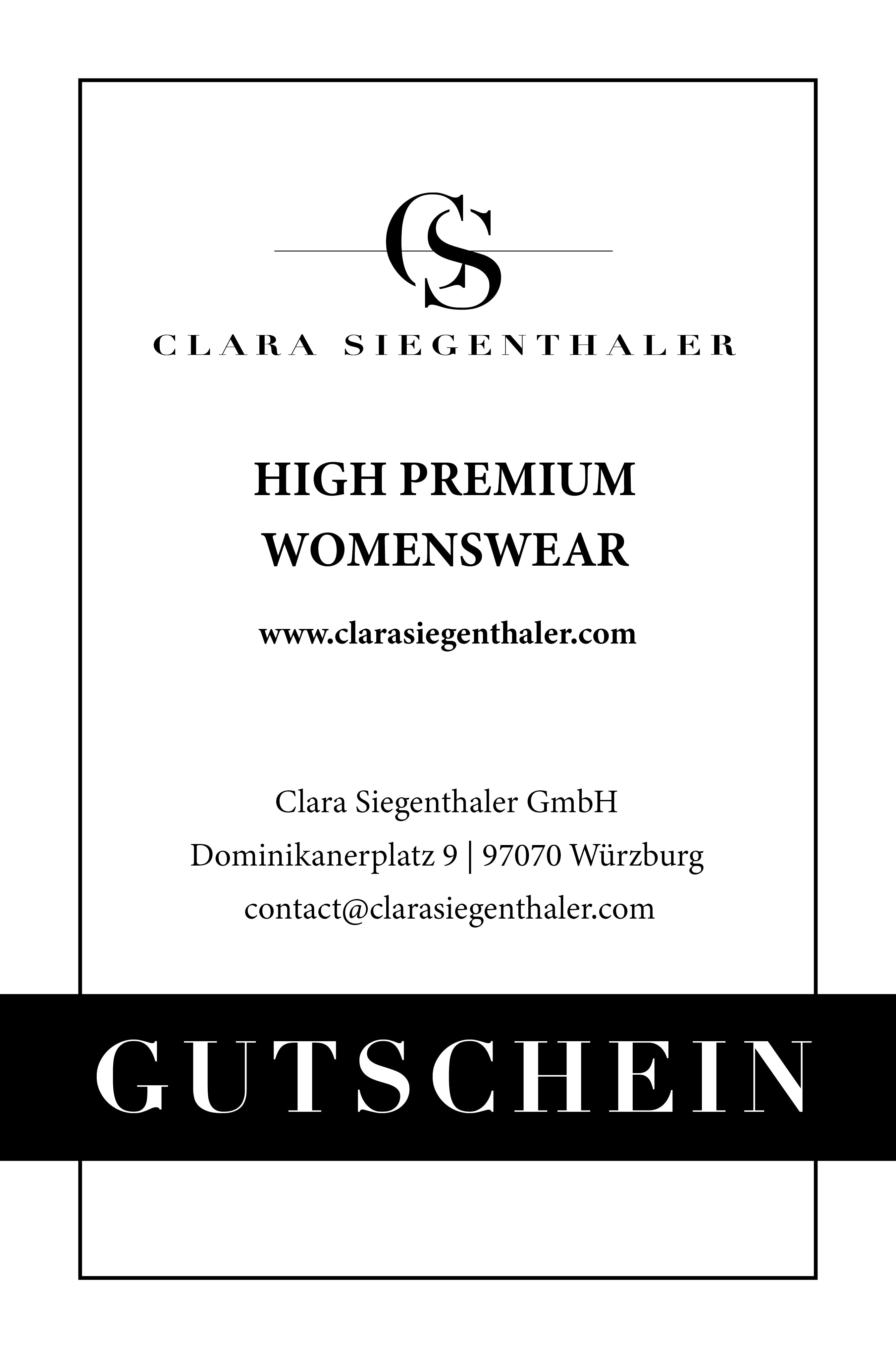 Geschenkgutschein von Clara Siegenthaler