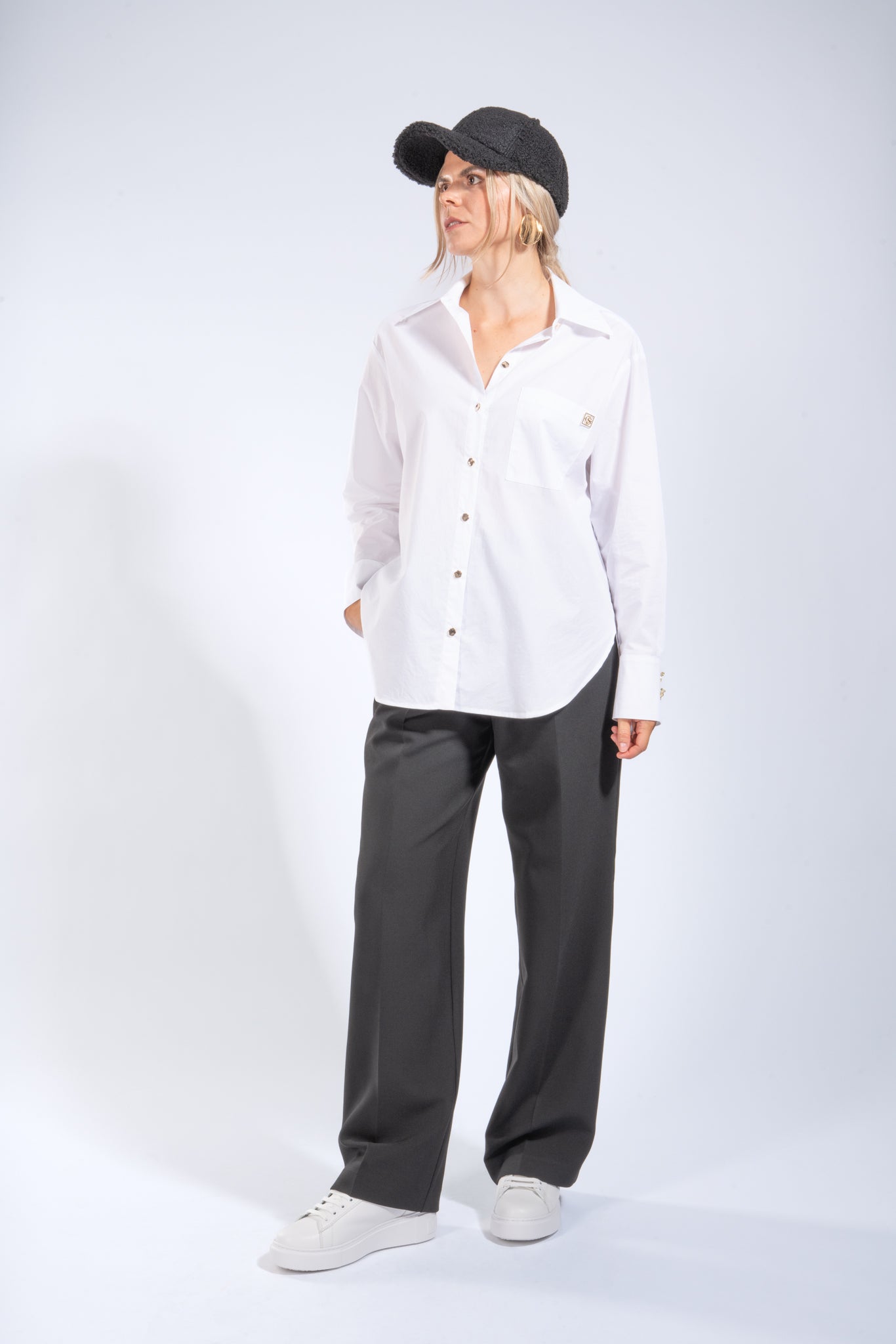 Fließende Marlenehose - knitterfrei