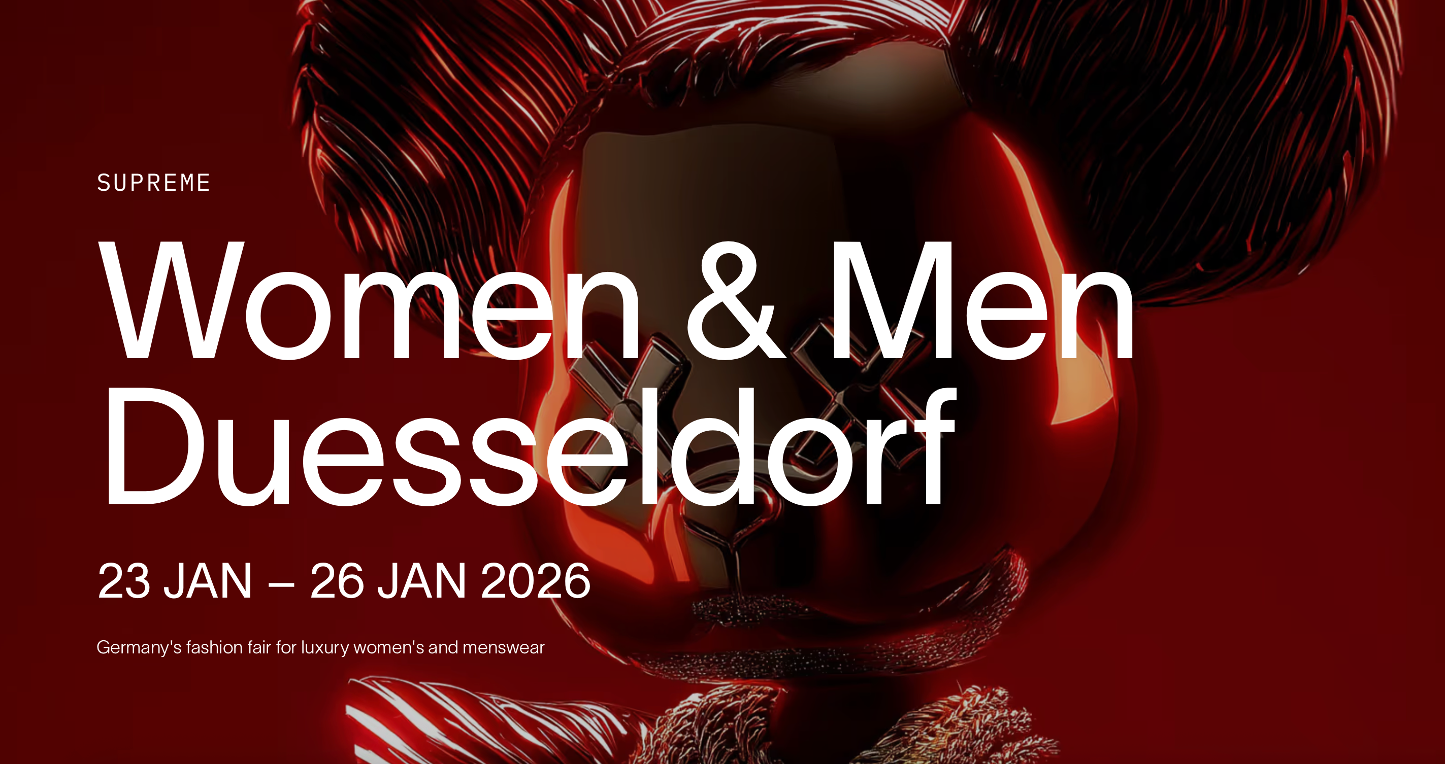 Meet us at SUPREME Womenswear Düsseldorf - January 2026 - B2B Fair