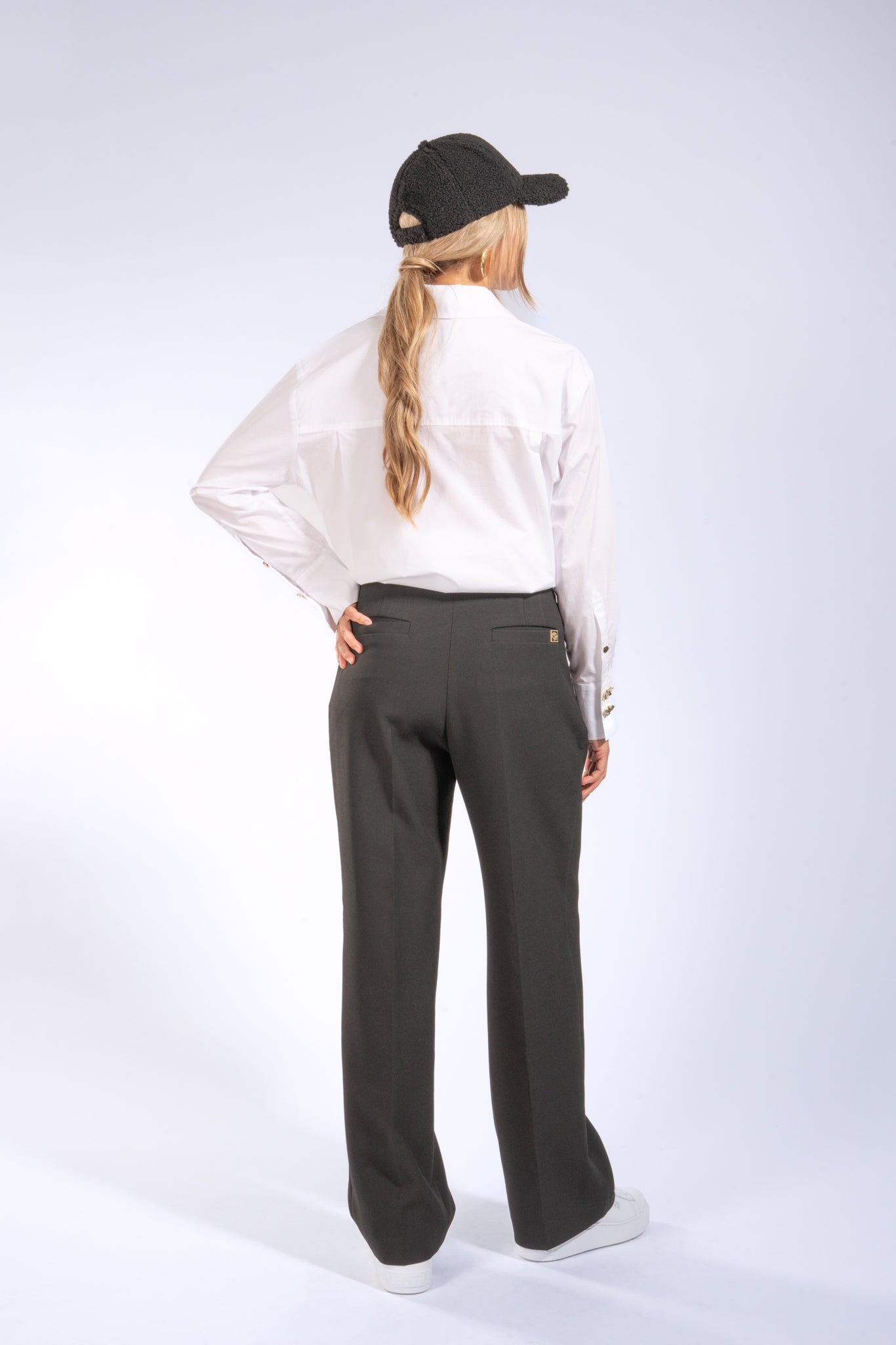 Fließende Marlenehose - knitterfrei