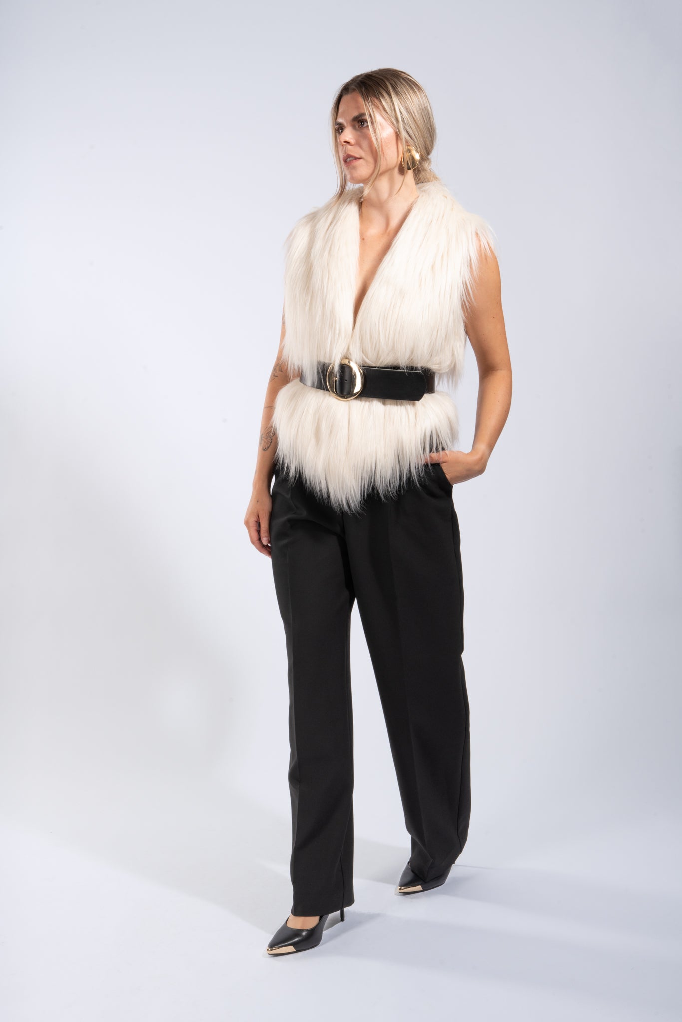Fließende Marlenehose - knitterfrei